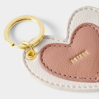 From the Heart Boxed Keyring Mum Off White/ Peony Blush