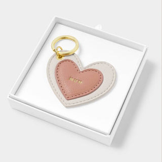 From the Heart Boxed Keyring Mum Off White/ Peony Blush