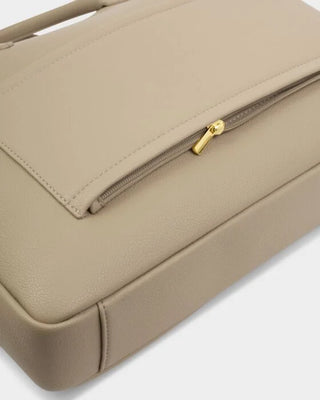City Laptop Bag Light Taupe