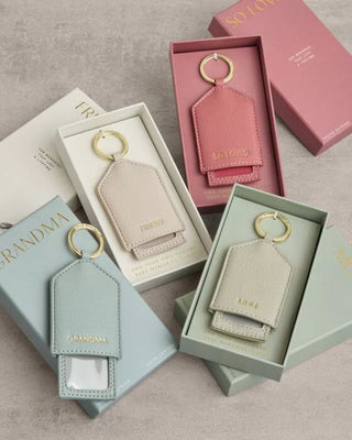 Hidden Photo Keyring So Loved Raspberry