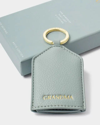 Hidden Photo Keyring Grandma Duck Egg Blue