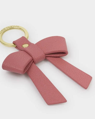 Boxed Bow Keyring Raspberry Pink