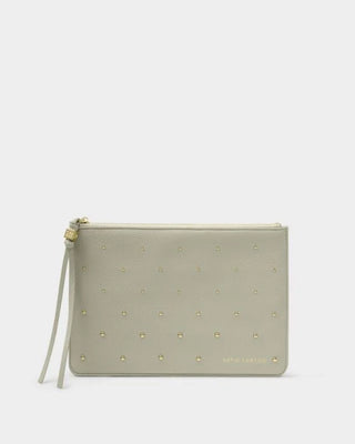 Tassel Charm Pouch Green Mist