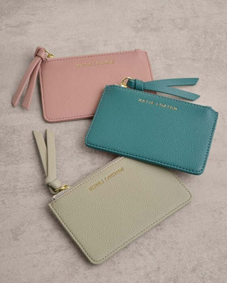 Hallie Coin & Cardholder Green Mist