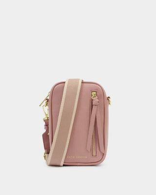 Hallie Small Crossbody Bag Pink Heather