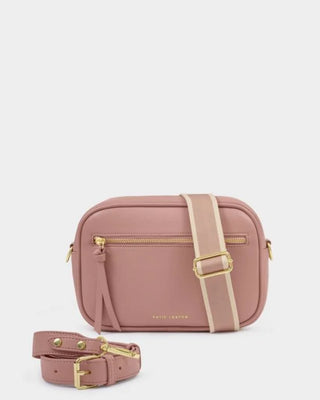 Hallie Crossbody Bag Pink Heather