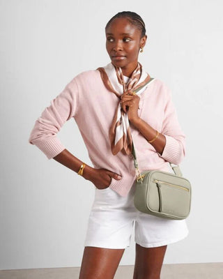 Hallie Crossbody Bag Green Mist