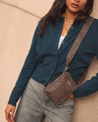 Avery Slim Crossbody Bag Leopard