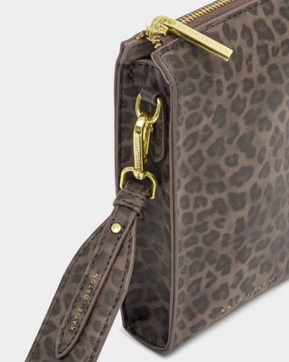 Avery Slim Crossbody Bag Leopard