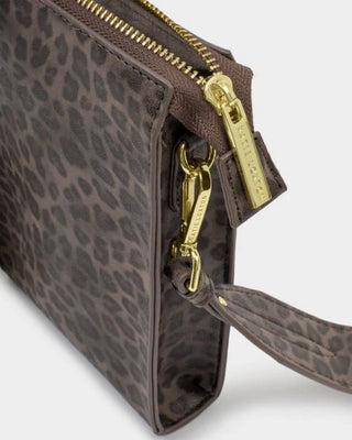 Avery Slim Crossbody Bag Leopard
