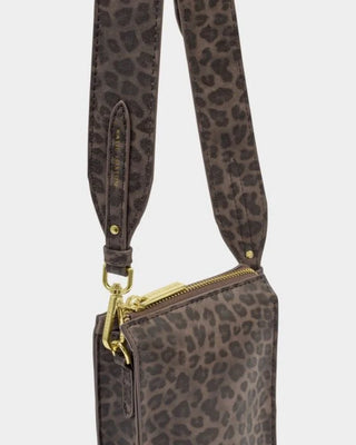 Avery Slim Crossbody Bag Leopard