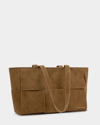 Taya Suedette Tote Bag Caramel Suedette