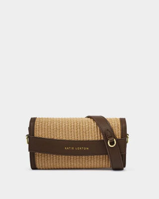 Florence Glasses & Cardholder Case Raffia