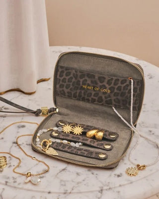 Slim Jewellery Case Heart Of Gold
