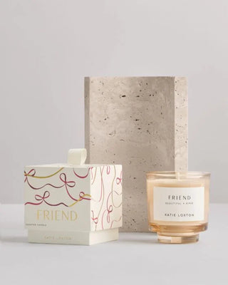 Sentiment Candle Friend English Pear