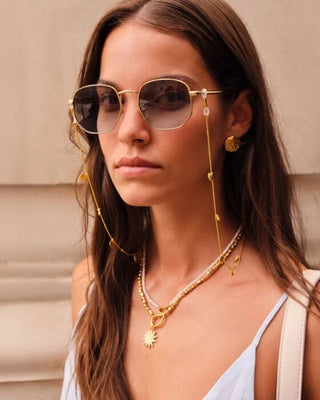 Cochellia Sunglasses Chain Gold