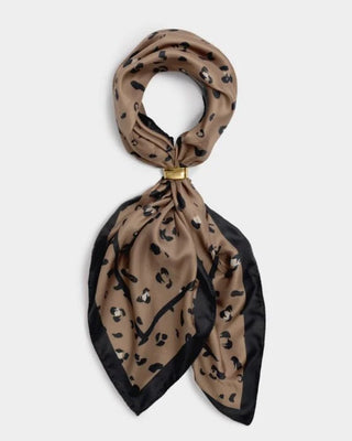 Satin Multiway Scarf Classic Leopard