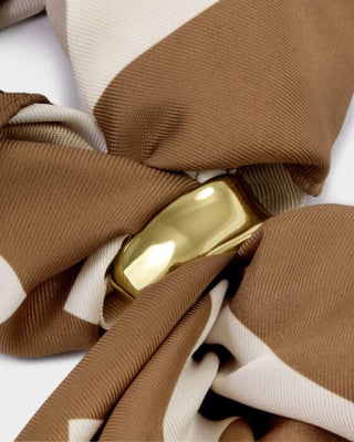 Satin Multiway Scarf Checkered