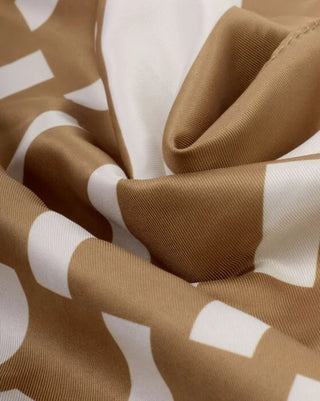 Satin Multiway Scarf Checkered