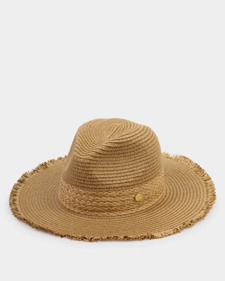 Straw Fedora Hat Natural