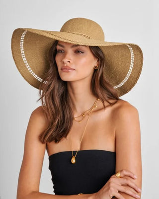 Wide Brim Floppy Hat Natural