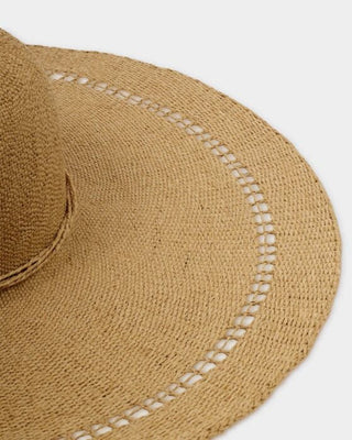 Wide Brim Floppy Hat Natural