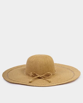 Wide Brim Floppy Hat Natural
