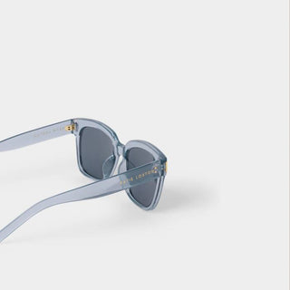 Roma Sunglasses Blue Transparent
