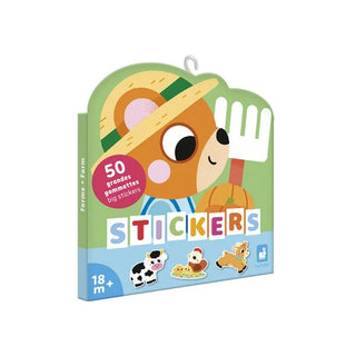 50 Big Stickers - Farm Animals