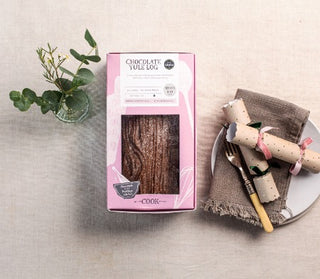 Belgian Chocolate Yule Log (V)