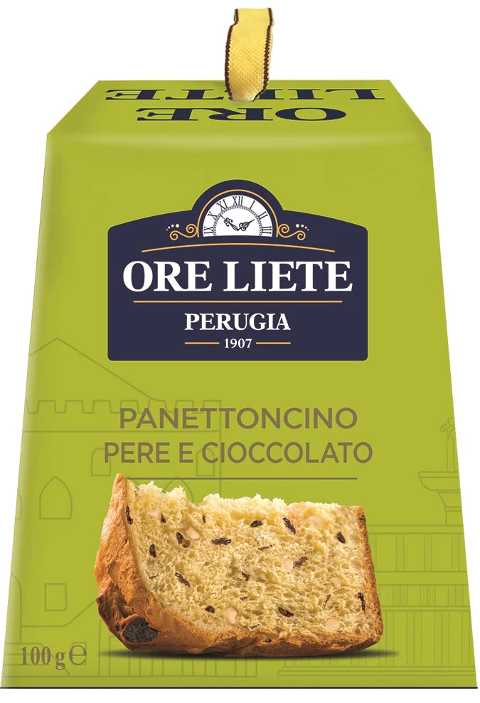 Pear Chocolate Boxed Panettone 100g