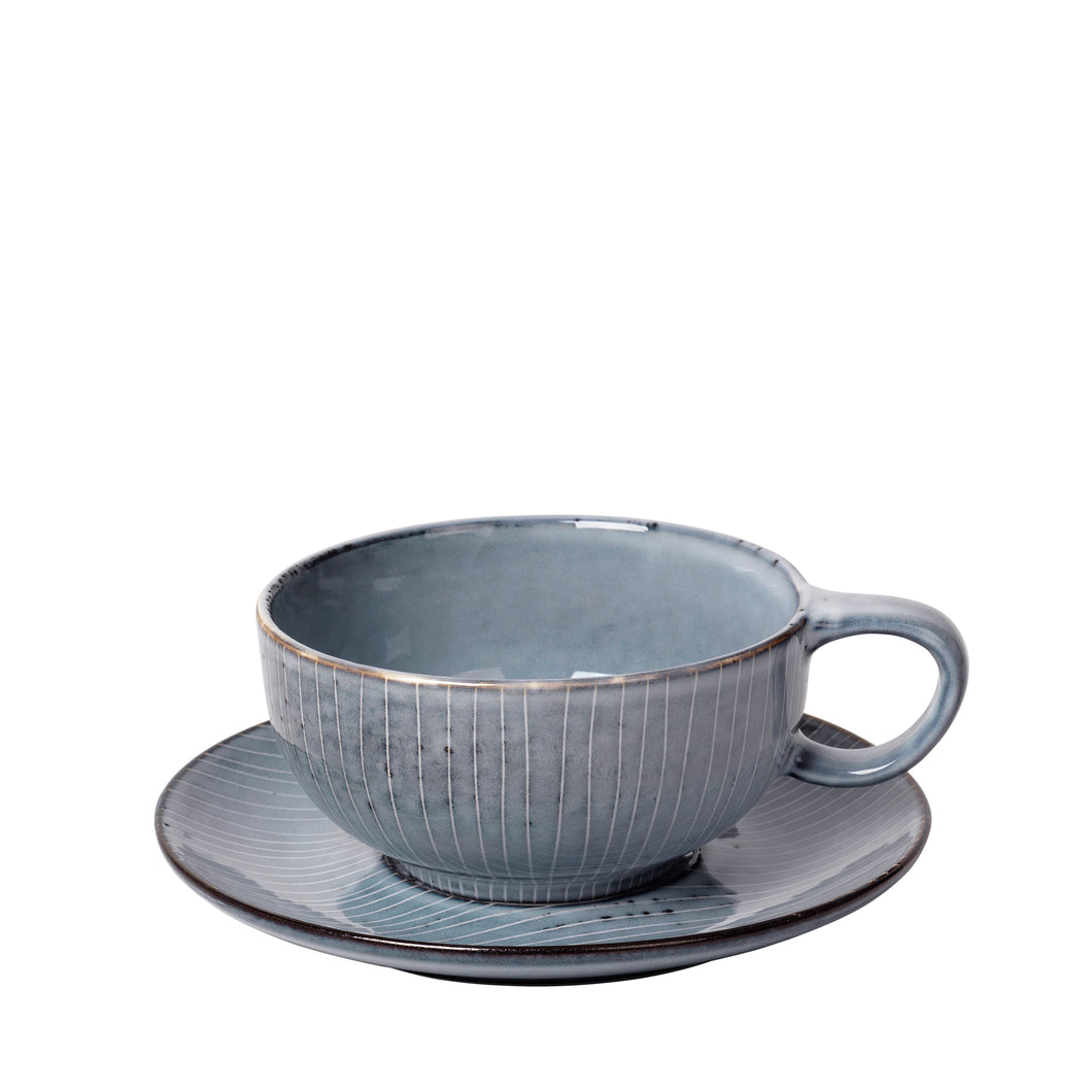 Nordic Sea Cup With Saucer
