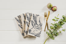 Load image into Gallery viewer, 4 Stag Linen Napkins