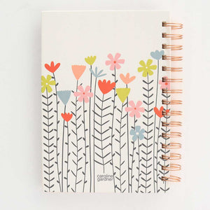 Fleur A5 Spiral Notebook
