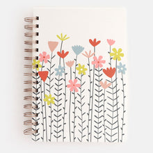 Load image into Gallery viewer, Fleur A5 Spiral Notebook