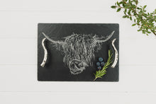 Load image into Gallery viewer, Highland Cow Medium Serving Tray