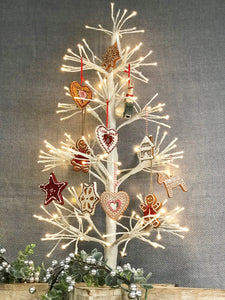 Star Gingerbread Tree Decoration