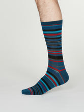 Load image into Gallery viewer, Carlo Bamboo Stripe Socks