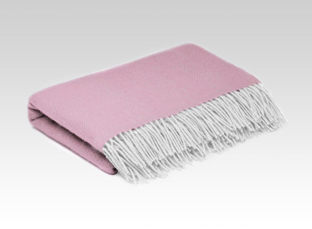 Children's Mini Blanket In Candy Pink